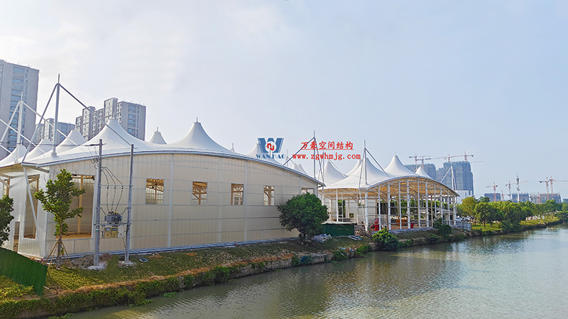 溫州惠民路西側(cè)綠地球場鋼膜結(jié)構(gòu)項(xiàng)目