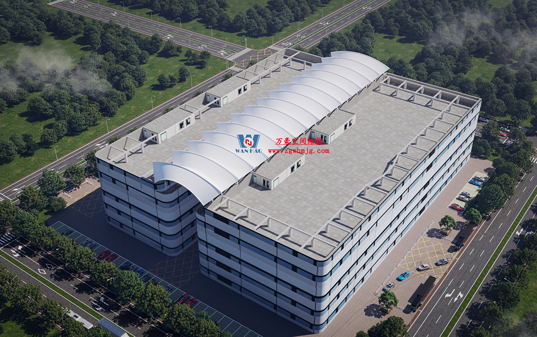 工程進度全速推進，PTFE膜材張拉在即！