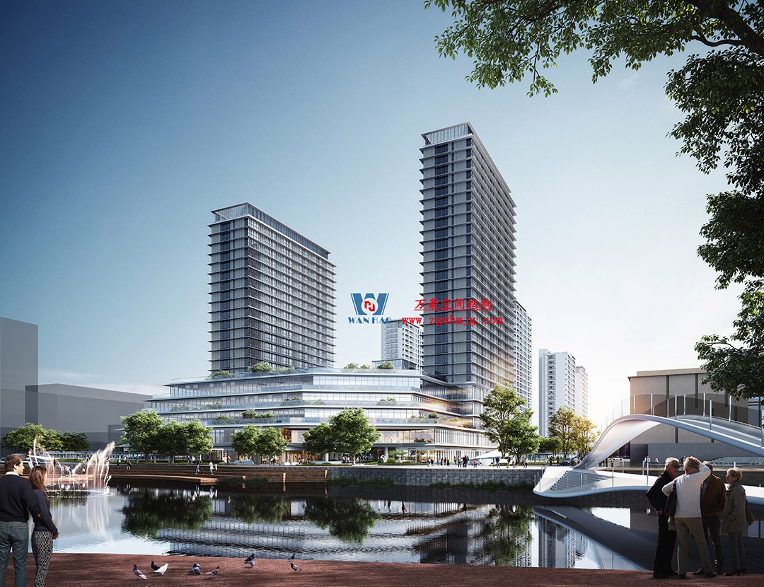 萬豪2024第1標-安吉縣昌碩小區地塊房產開發項目鋼結構天幕工程