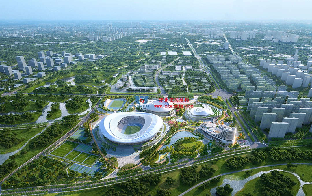 “太湖浮蓮”！萬豪空間結(jié)構(gòu)助力無錫奧林匹克體育產(chǎn)業(yè)中心項(xiàng)目
