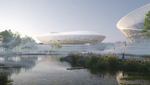 “太湖浮蓮”！萬豪空間結(jié)構(gòu)助力無錫奧林匹克體育產(chǎn)業(yè)中心項(xiàng)目