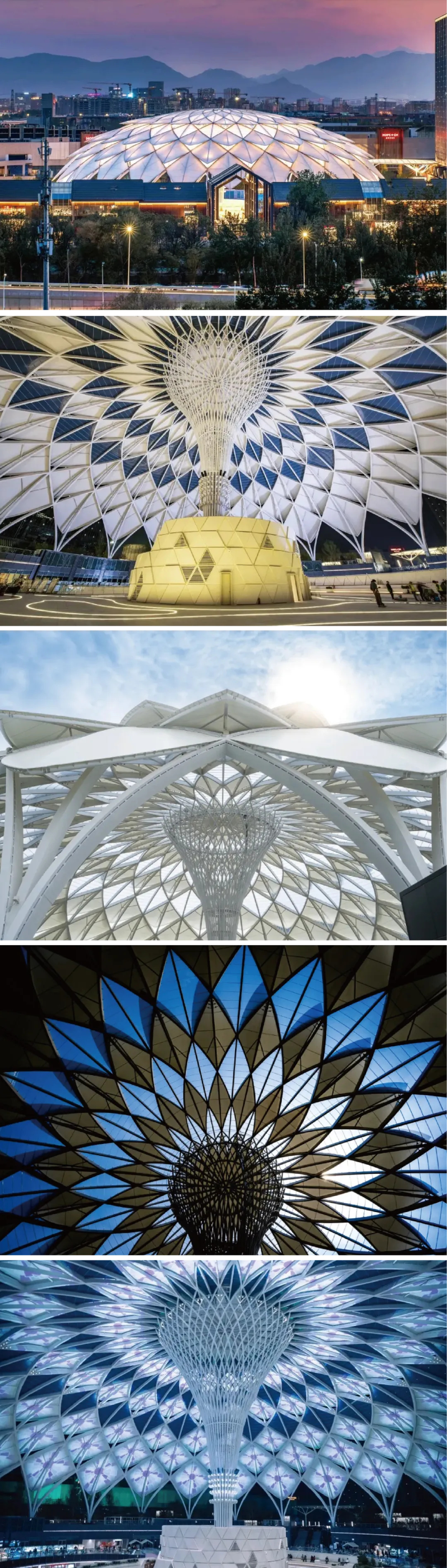 膜結(jié)構(gòu)的魅力—穹頂天幕的魔法時刻 膜結(jié)構(gòu)的魅力—穹頂天幕的魔法時刻