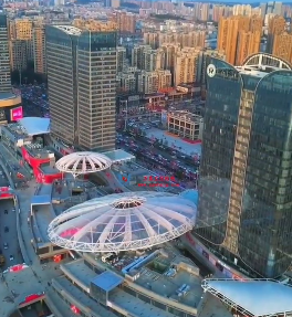 城市新地標|ETFE膜結構天幕，為你撐起美麗空間