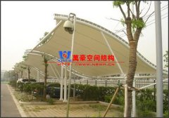 膜結構車棚有褶皺怎么辦？學會這招讓你輕松解決