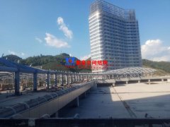 遵義高鐵新城天幕膜結構工程開工