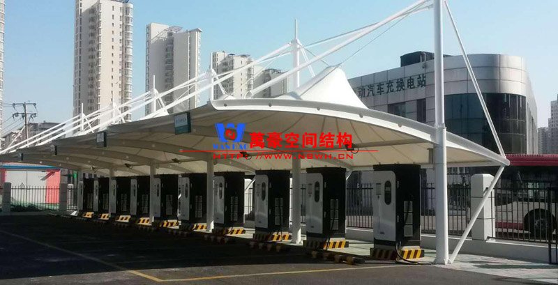 膜結(jié)構停車棚