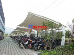 自行車棚用什么材料做較好？為什么膜結構車棚是自行車棚的最佳選擇？