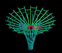 東南智匯城7#地塊傘狀ETFE膜結構工程竣工